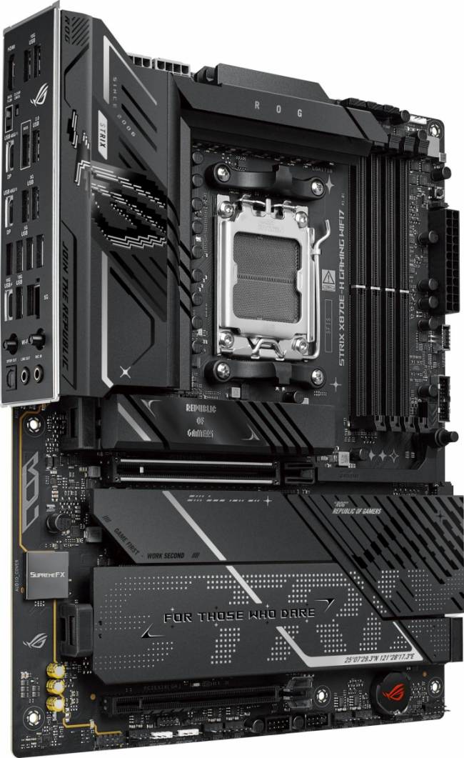 Материнская плата ASUS ROG STRIX X870E-H GAMING WIFI7 — для бизнеса и офиса