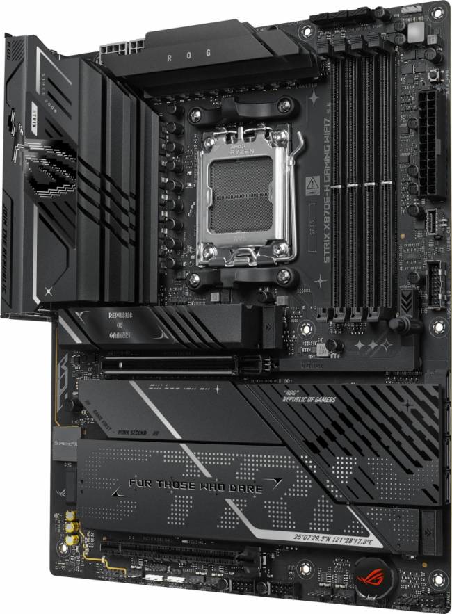 Материнская плата ASUS ROG STRIX X870E-H GAMING WIFI7 — для бизнеса и офиса