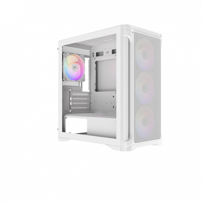 Корпус ПК без блока питания SAMA S31-WHMMA4X1-GL — для бизнеса и офиса