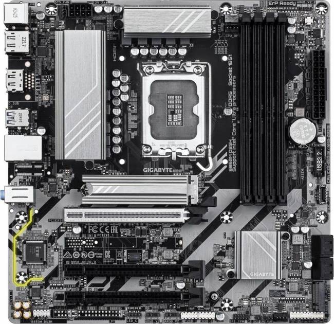Материнская плата Gigabyte B860M DS3H — для бизнеса и офиса