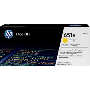 Тонер-картридж HP 651A Yellow Original LaserJet Print Cartridge (CE342A)