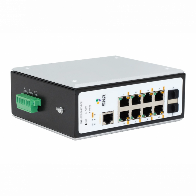 Коммутатор SNR-S215Gi-8T-POE — для бизнеса и офиса Коммутатор SNR-S215Gi-8T-POE — для бизнеса и офиса