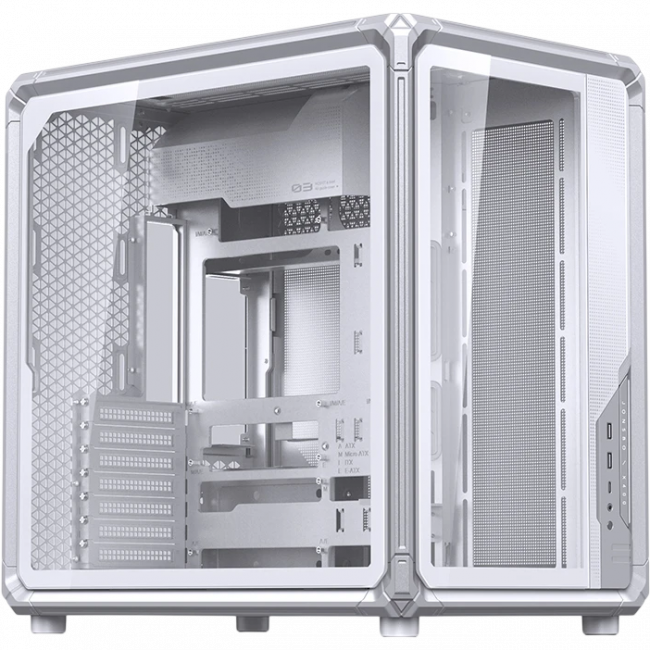 Корпус без блока питания JONSBO X400 White — для бизнеса и офиса Корпус без блока питания JONSBO X400 White — для бизнеса и офиса