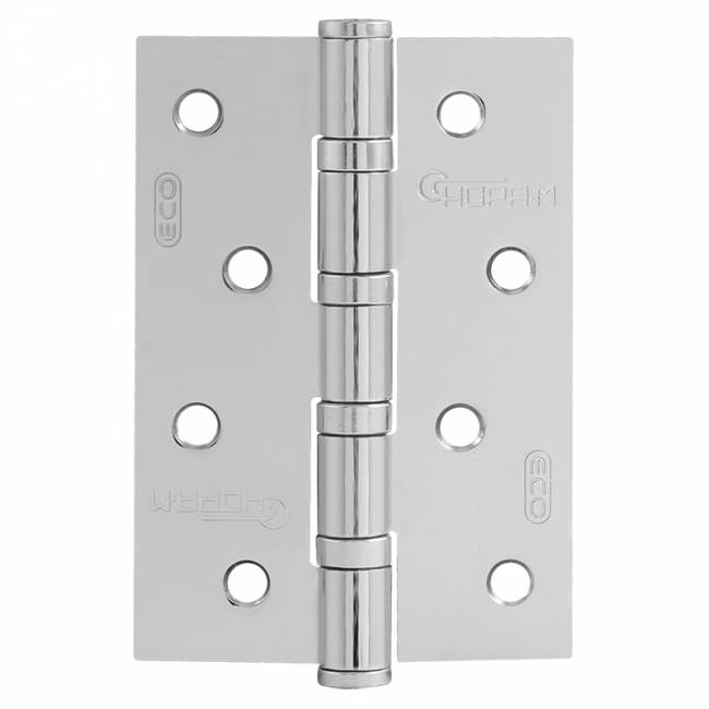 Петля универсальная 4'-4ВВ STD (100*70*2,5) без колп. хром — для бизнеса и офиса Петля универсальная 4'-4ВВ STD (100*70*2,5) без колп. хром — для бизнеса и офиса