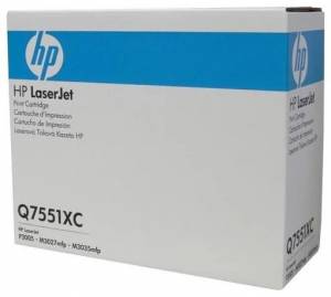 Картридж 51X для HP LJ P3005/M3027MFP/M3035MFP, 13K (O) Q7551XC (белая коробка)