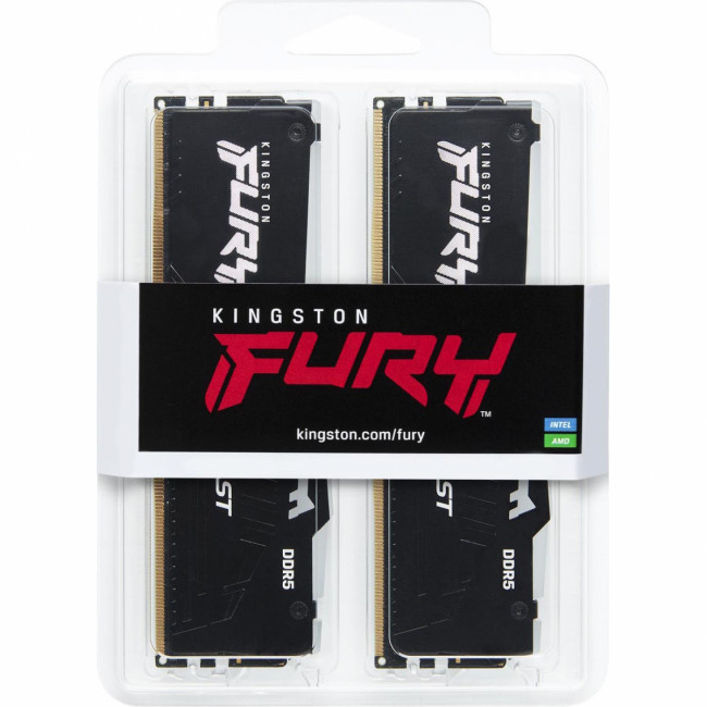 Память оперативная Kingston FURY Beast KF560C30BBEAK2-64 — для бизнеса и офиса Память оперативная Kingston FURY Beast KF560C30BBEAK2-64 — для бизнеса и офиса