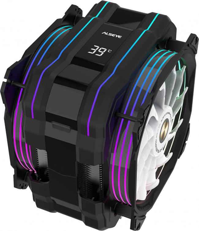 Кулер для процессора персонального компьютера ALSEYE Model M120D-B-Plus II Кулер для процессора персонального компьютера ALSEYE Model M120D-B-Plus II