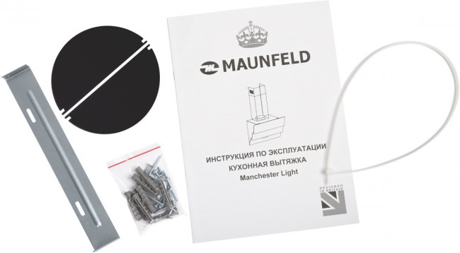 ВЫТЯЖКА MAUNFELD MANCHESTER LIGHT 90 ЧЕРНОЕ стекло Maunfeld Manchester Light 90 Black Glass Black — для бизнеса и офиса