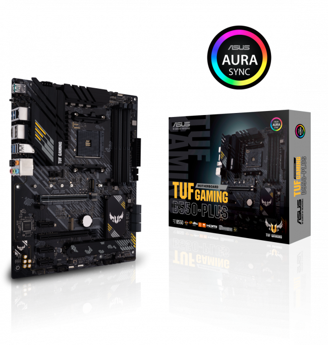 Материнская плата ASUS TUF GAMING B550-PLUS — для бизнеса и офиса