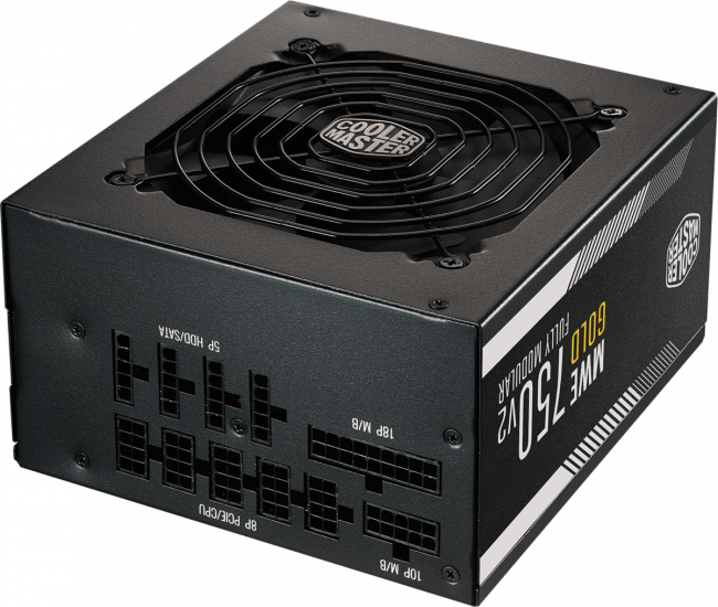 Блок питания 750 Ватт Cooler Master MWE Gold 750 V2 — для бизнеса и офиса