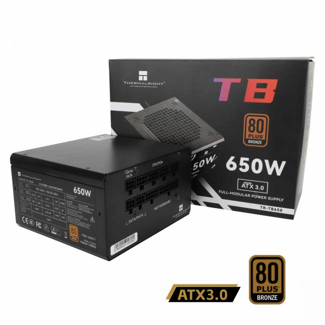 Блок питания 650W Thermalright TR-TB650 — для бизнеса и офиса Блок питания 650W Thermalright TR-TB650 — для бизнеса и офиса