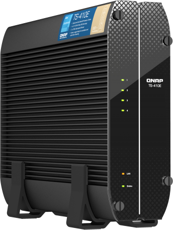 Сетевое хранилище без дисков QNAP TS-410E-8G — для бизнеса и офиса Сетевое хранилище без дисков QNAP TS-410E-8G — для бизнеса и офиса
