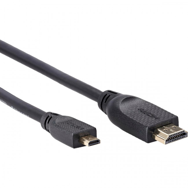 Кабель HDMI-19M --MicroHDMI-19M ver 2.0 1m VCOM <CG587-1M> VCOM CG587-1M