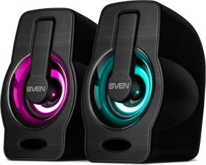 АС SVEN 255, черный (6 Вт, питание USB, подсветка) Sven АС 255