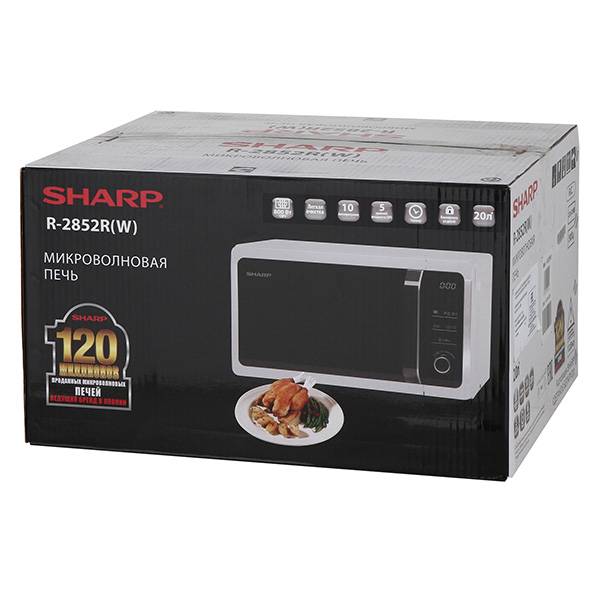 Микроволновая печь Sharp Sharp R2852RW — для бизнеса и офиса Микроволновая печь Sharp Sharp R2852RW — для бизнеса и офиса