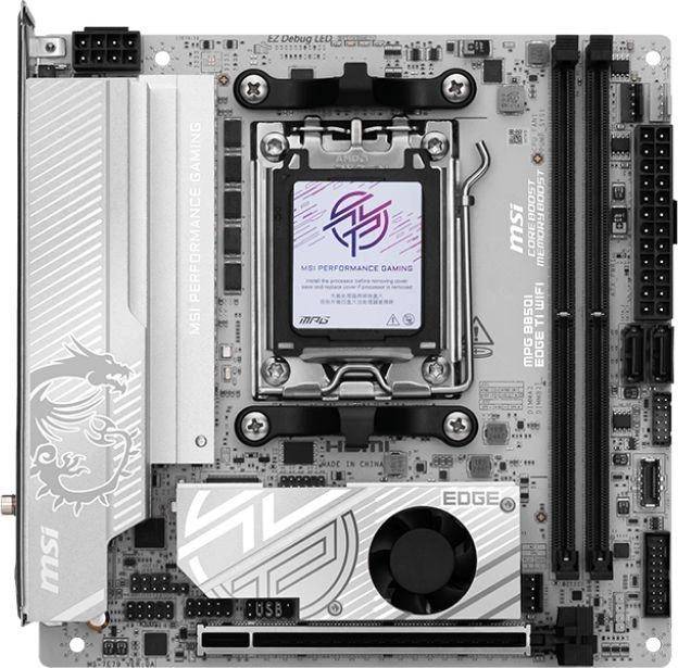 Материнская плата MSI MPG B850I EDGE TI WIFI — для бизнеса и офиса