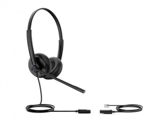 Гарнитура проводная Yealink YHS34 Lite Dual — для бизнеса и офиса Гарнитура проводная Yealink YHS34 Lite Dual — для бизнеса и офиса