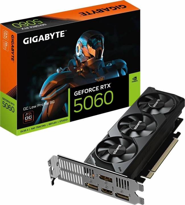 Видеокарта Gigabyte GV-N5060OC-8GL  1.0 — для бизнеса и офиса