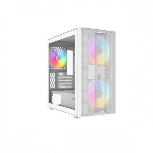 Корпус ПК без блока питания SAMA S30-WHMPA3X1-GL — для бизнеса и офиса