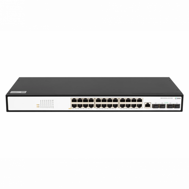 Коммутатор SNR SNR-S5110G-24TX-POE — для бизнеса и офиса Коммутатор SNR SNR-S5110G-24TX-POE — для бизнеса и офиса