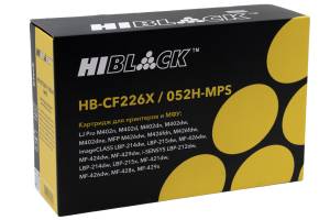 Картридж Hi-Black (HB-CF226X/052H-MPS) для HP LJ Pro M402/M426/LBP-212dw/214dw, 12K