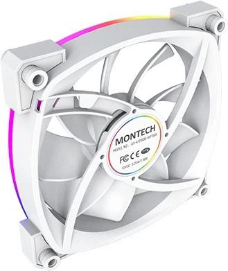 Вентилятор для корпуса Montech AX120 PWM WHITE — для бизнеса и офиса