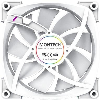 Вентилятор для корпуса Montech AX120 PWM WHITE — для бизнеса и офиса