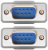 Greenconnect Кабель 15.0m 0-модемный COM, DB9/DB9  9M/9M, серый, 30 AWG, GCR-DB902-15m Greenconnect COM DB9/DB9 RS-232/RS-232 9M/9M