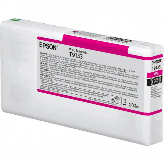 Картридж Epson Vivid Magenta T9133 (C13T91330N) — для бизнеса и офиса