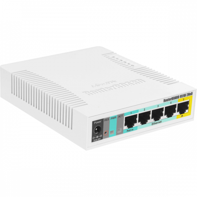 Маршрутизатор MikroTik RB951UI-2HND — для бизнеса и офиса Маршрутизатор MikroTik RB951UI-2HND — для бизнеса и офиса