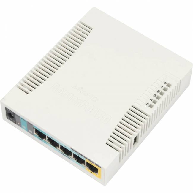Маршрутизатор MikroTik RB951UI-2HND — для бизнеса и офиса Маршрутизатор MikroTik RB951UI-2HND — для бизнеса и офиса