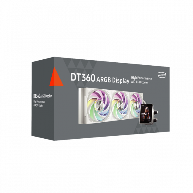 Система охлаждения PCCooler DT360 ARGB Display WH — для бизнеса и офиса Система охлаждения PCCooler DT360 ARGB Display WH — для бизнеса и офиса