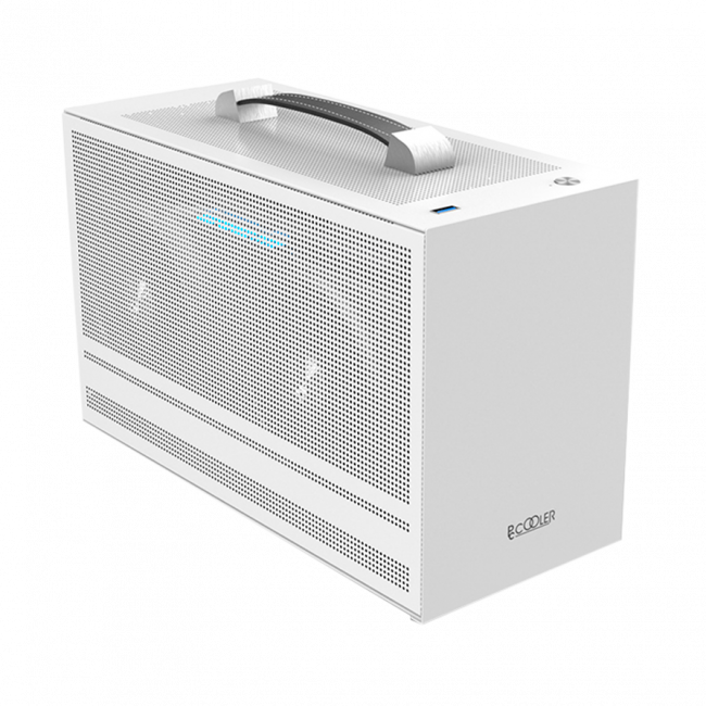 Корпус без блока питания PcCooler I100 PRO MESH WH — для бизнеса и офиса Корпус без блока питания PcCooler I100 PRO MESH WH — для бизнеса и офиса