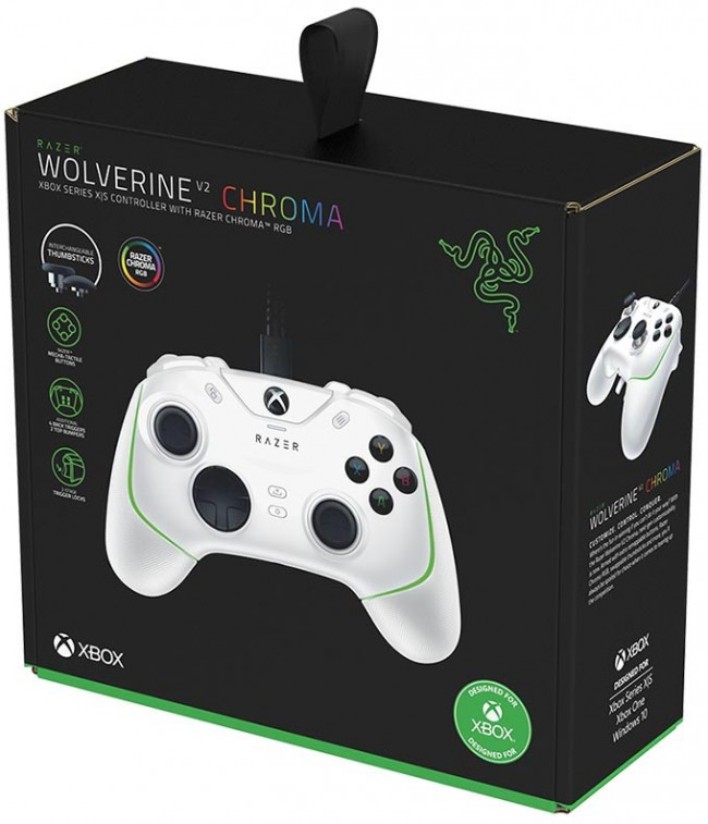 Игровой контроллер Wolverine V2 Chroma White Razer Wolverine V2 Chroma