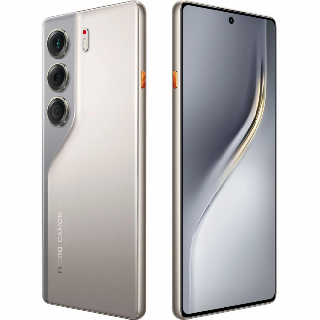 Смартфон TECNO cm5 256+8 SANDY TITANIUM — для бизнеса и офиса