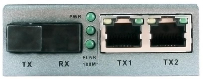 Медиаконвертер OSNOVO OMC-100-21S5b — для бизнеса и офиса