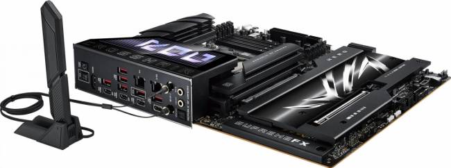 Материнская плата ASUS ROG CROSSHAIR X870E HERO — для бизнеса и офиса Материнская плата ASUS ROG CROSSHAIR X870E HERO — для бизнеса и офиса