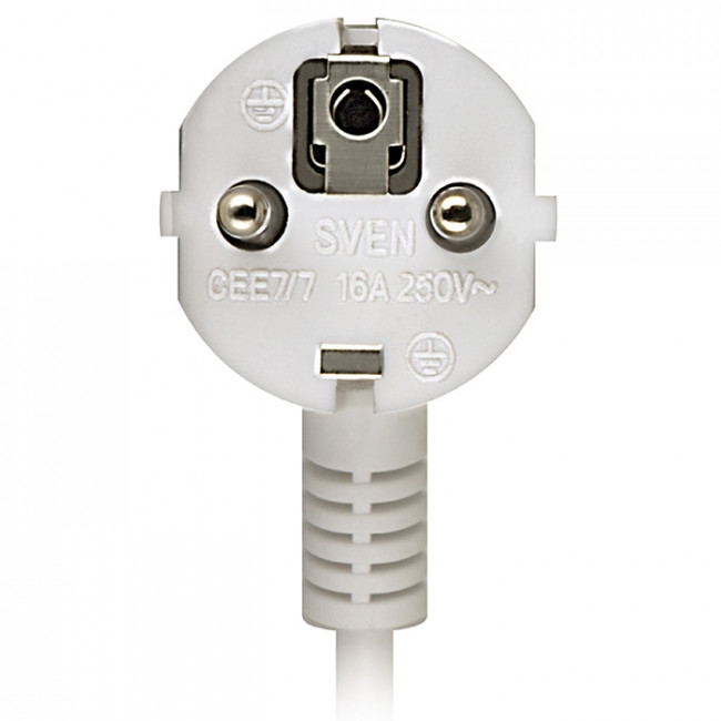 Фильтр SVEN SF-05LU 1,8 м (5 евро розеток,2 USB) белый, цветная коробка Sven SF-05LU