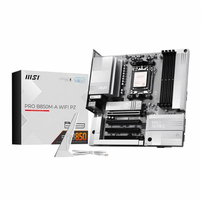 Материнская плата MSI PRO B850M-A WIFI PZ — для бизнеса и офиса