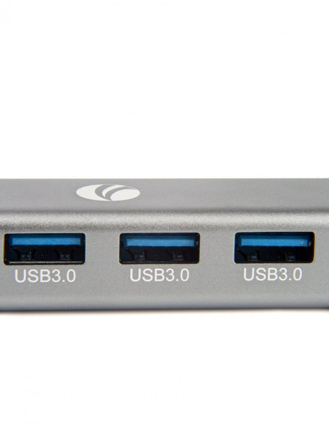 Кабель-концентратор USB 3.1 Type-Cm --> RJ-45+3port USB3.0(f) Aluminum Shell VCOM <DH311A> VCOM DH311A Кабель-концентратор USB 3.1 Type-Cm --> RJ-45+3port USB3.0(f) Aluminum Shell VCOM <DH311A> VCOM DH311A