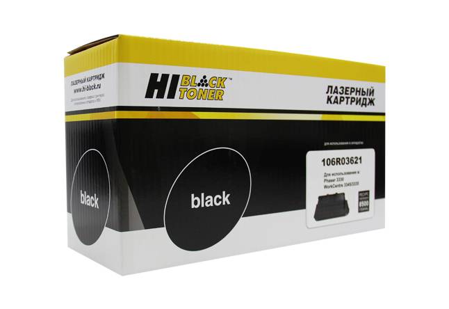Тонер-картридж Hi-Black (HB-106R03621) для Xerox Phaser 3330/WC 3335/3345, 8,5K — для бизнеса и офиса
