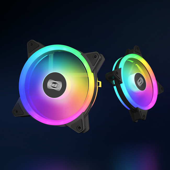 Кулер для корпуса PcCooler F3 T120 ARGB BK — для бизнеса и офиса