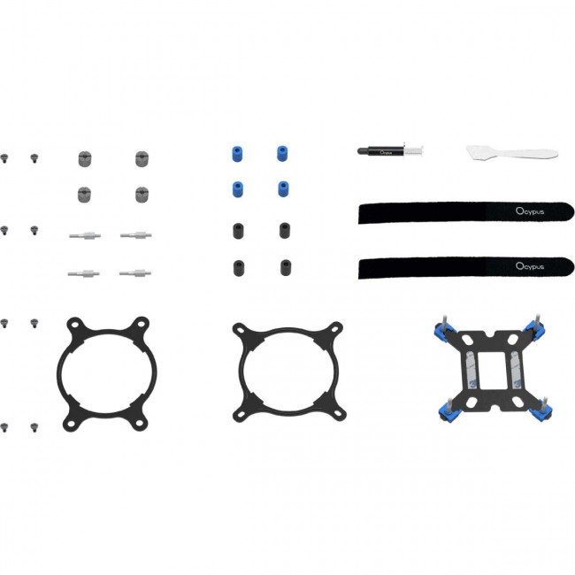 Система жидкостного охлаждения Ocypus Delta-L24-BK2AAWNN02X-GL Black — для бизнеса и офиса Система жидкостного охлаждения Ocypus Delta-L24-BK2AAWNN02X-GL Black — для бизнеса и офиса
