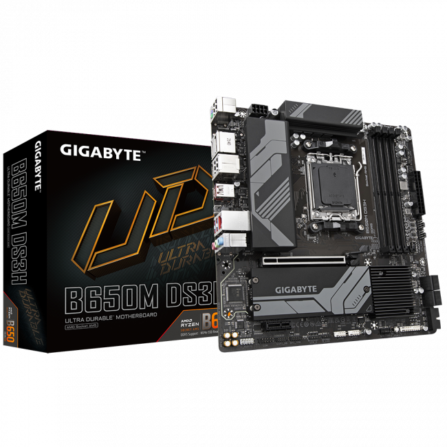 Материнская плата GIGABYTE B650M DS3H