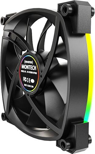 Вентилятор для корпуса Montech RX120 PWM BLACK — для бизнеса и офиса