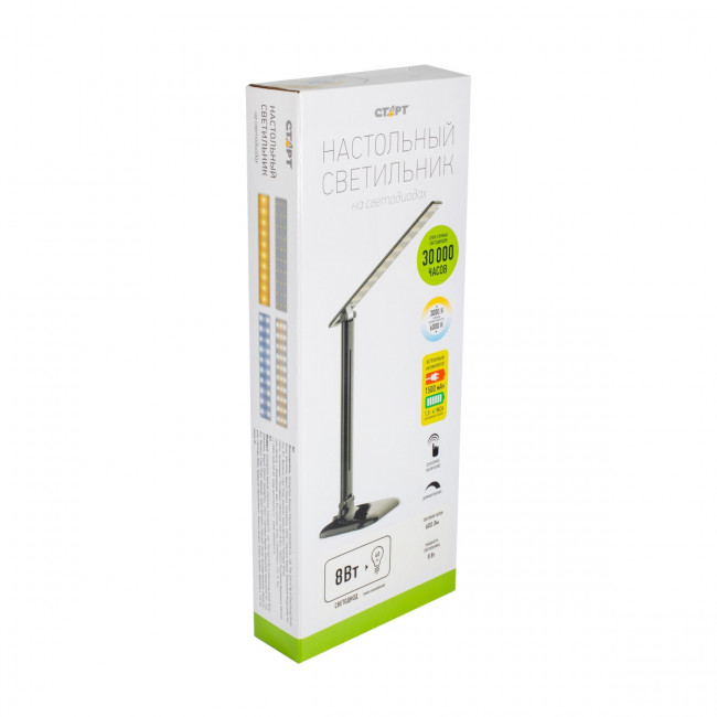 Светильник настольный светодиодный СТАРТ  CT62 черный Светильник настольный светодиодный СТАРТ CT62 черный