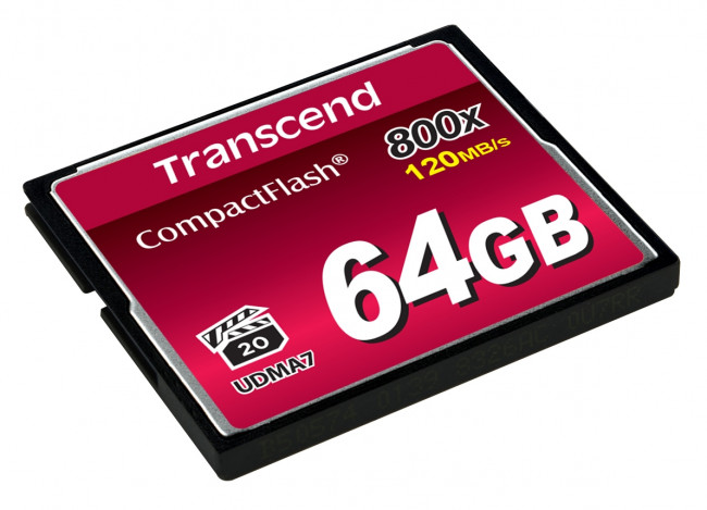Карта памяти Transcend CompactFlash 800 64GB
