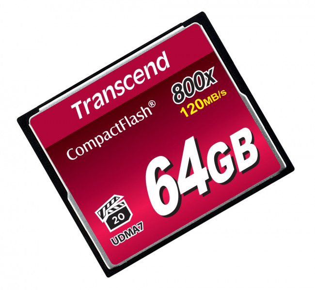 Карта памяти Transcend CompactFlash 800 64GB