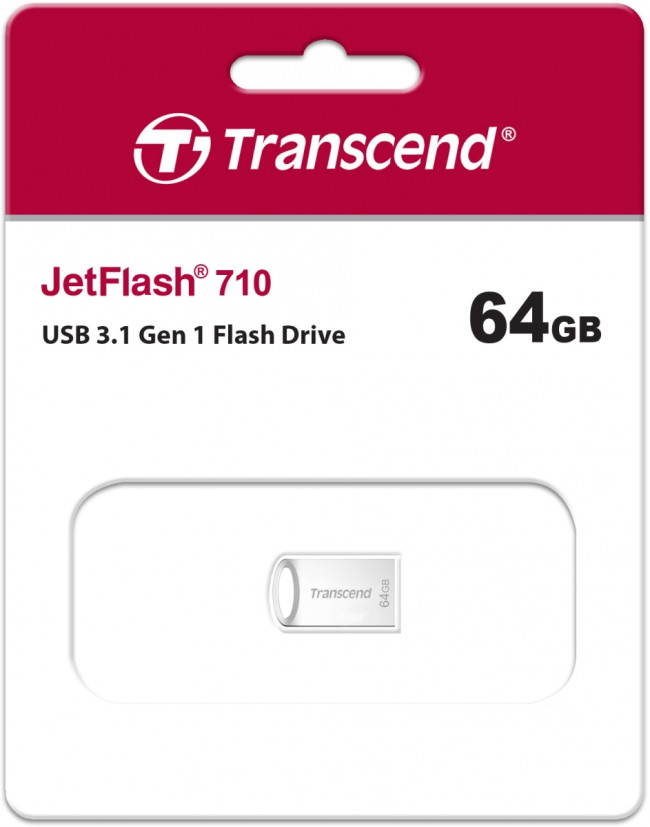 Флеш-накопитель Transcend JetFlash 710 — для бизнеса и офиса Флеш-накопитель Transcend JetFlash 710 — для бизнеса и офиса