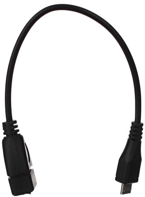 Кабель-переходник VCOM OTG MicroUSB --> USB-Af